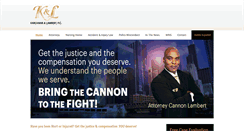 Desktop Screenshot of getthecannon.com